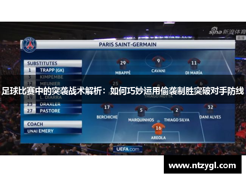 足球比赛中的突袭战术解析：如何巧妙运用偷袭制胜突破对手防线